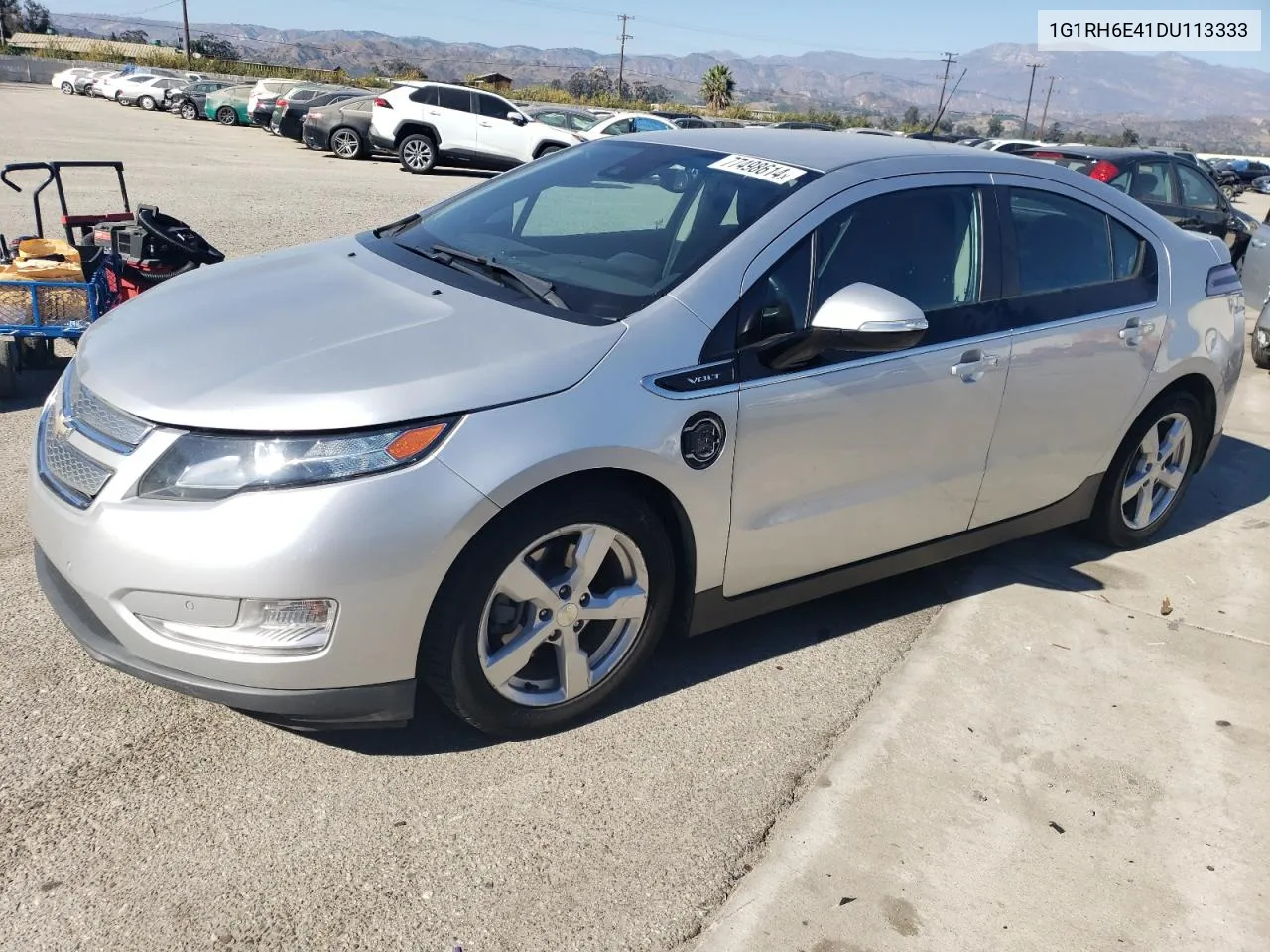 2013 Chevrolet Volt VIN: 1G1RH6E41DU113333 Lot: 77498614