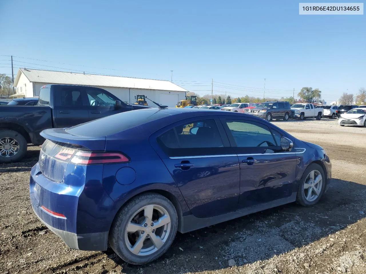 2013 Chevrolet Volt VIN: 1G1RD6E42DU134655 Lot: 78786364