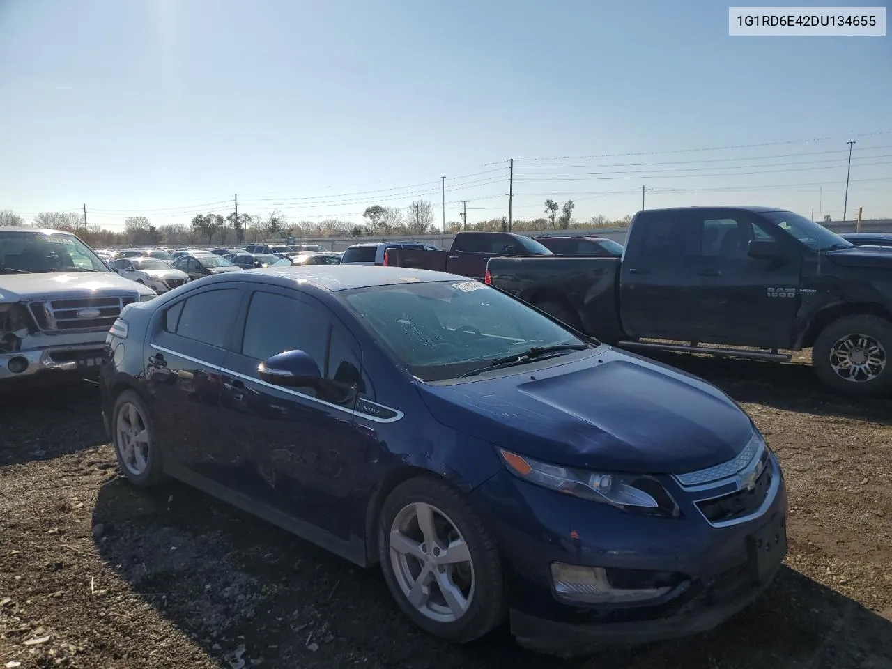 2013 Chevrolet Volt VIN: 1G1RD6E42DU134655 Lot: 78786364