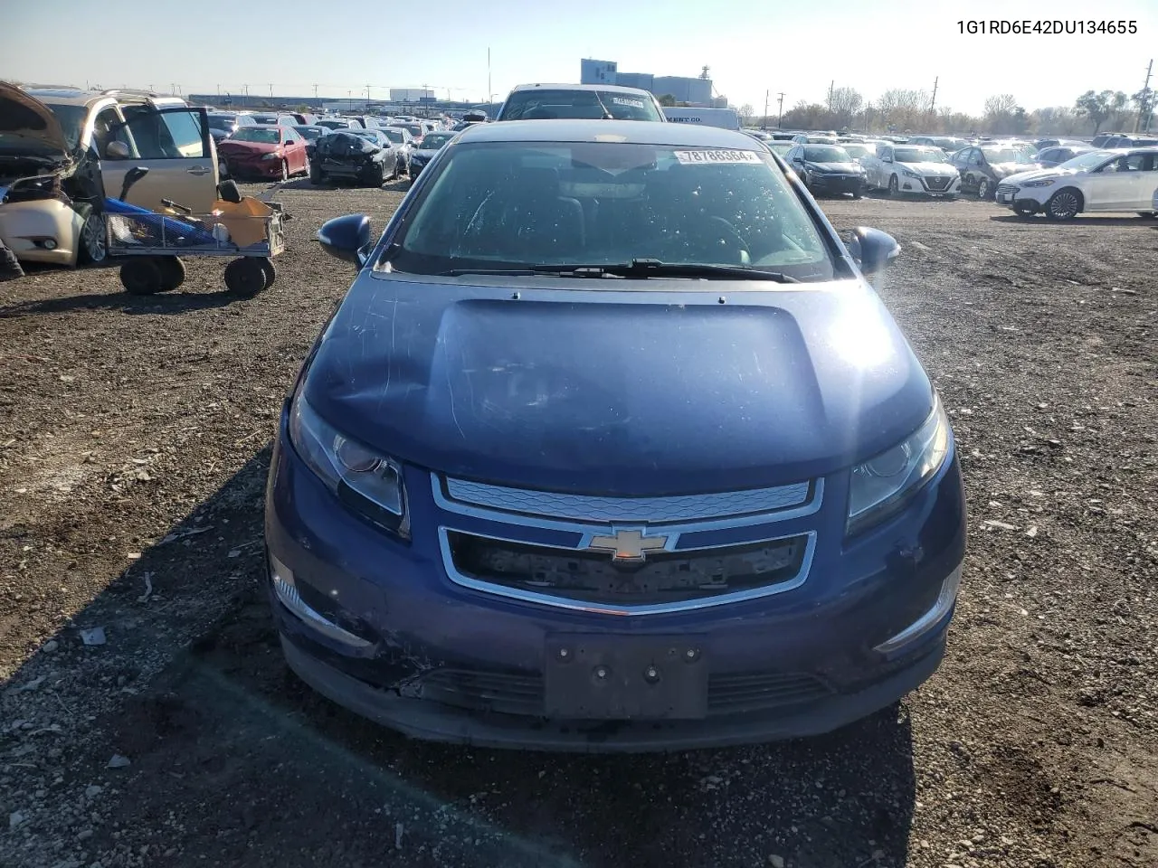 2013 Chevrolet Volt VIN: 1G1RD6E42DU134655 Lot: 78786364