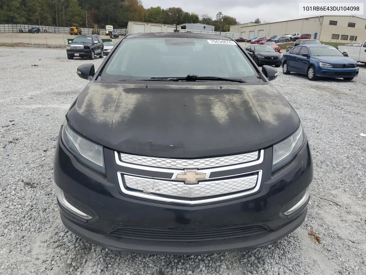 2013 Chevrolet Volt VIN: 1G1RB6E43DU104098 Lot: 79434874