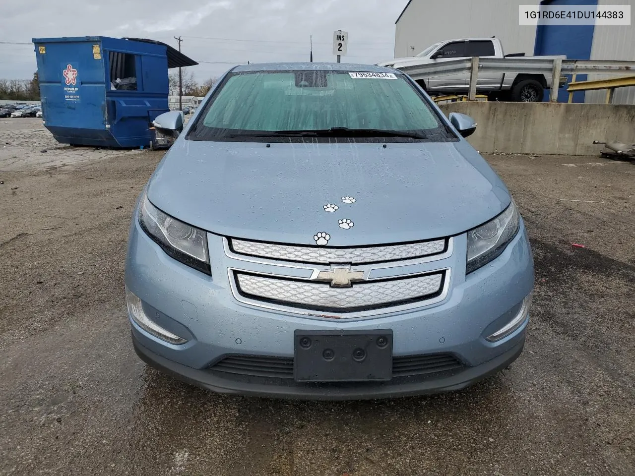 2013 Chevrolet Volt VIN: 1G1RD6E41DU144383 Lot: 79534834