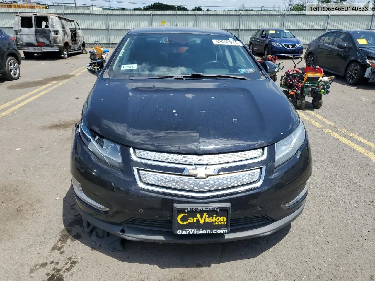 2014 Chevrolet Volt VIN: 1G1RD6E46EU140833 Lot: 59058024