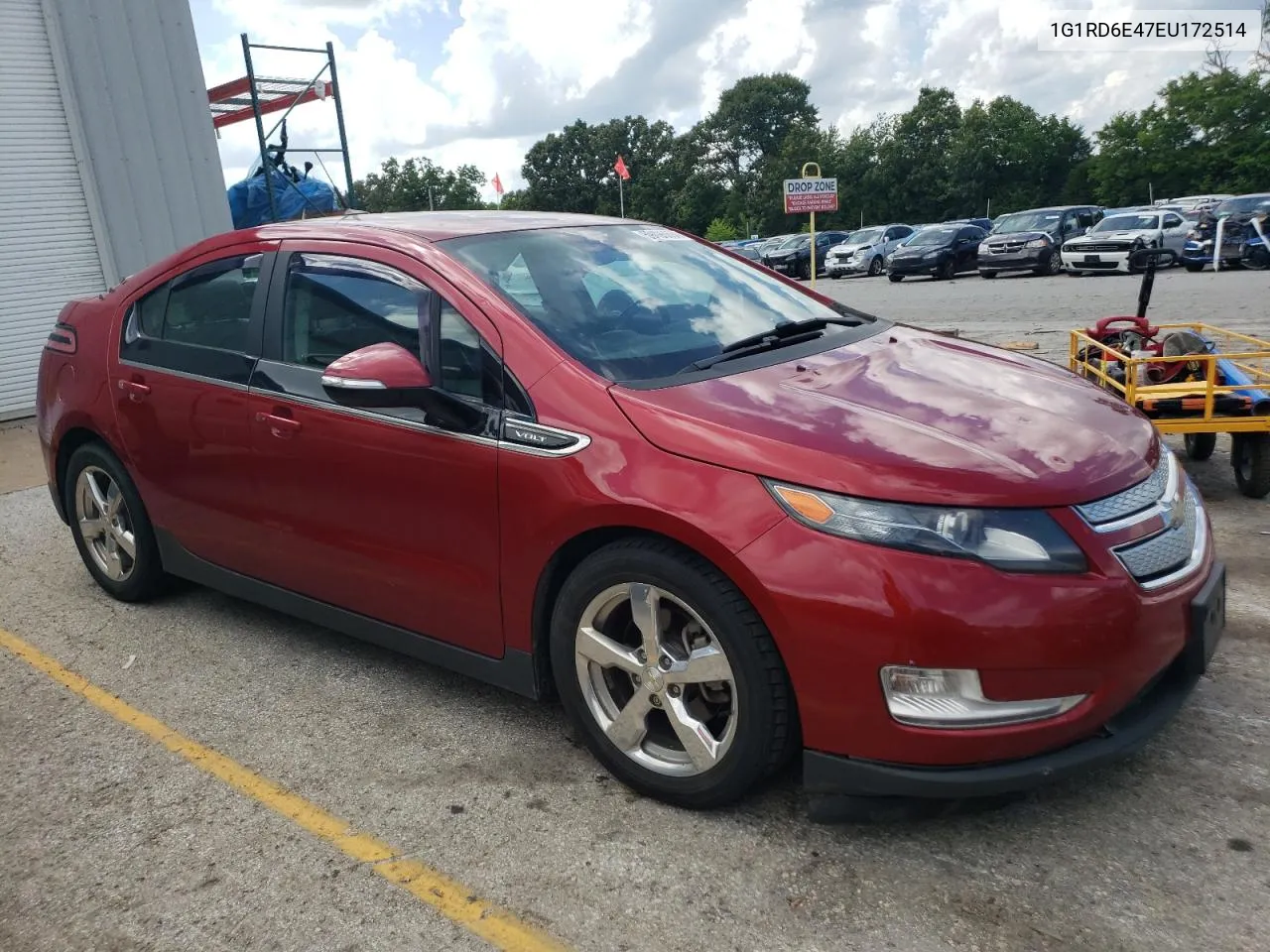 2014 Chevrolet Volt VIN: 1G1RD6E47EU172514 Lot: 59496694