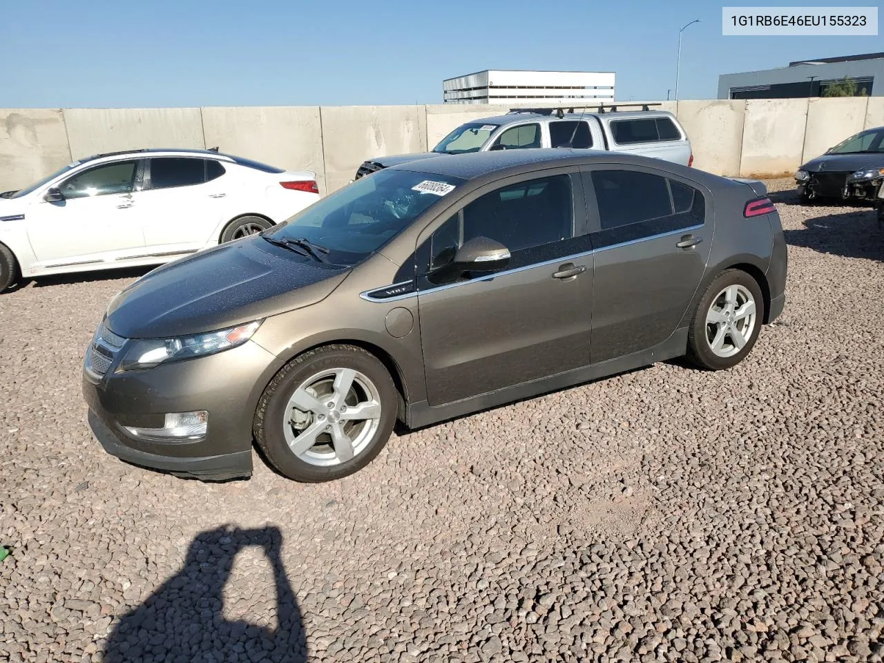 2014 Chevrolet Volt VIN: 1G1RB6E46EU155323 Lot: 66080364