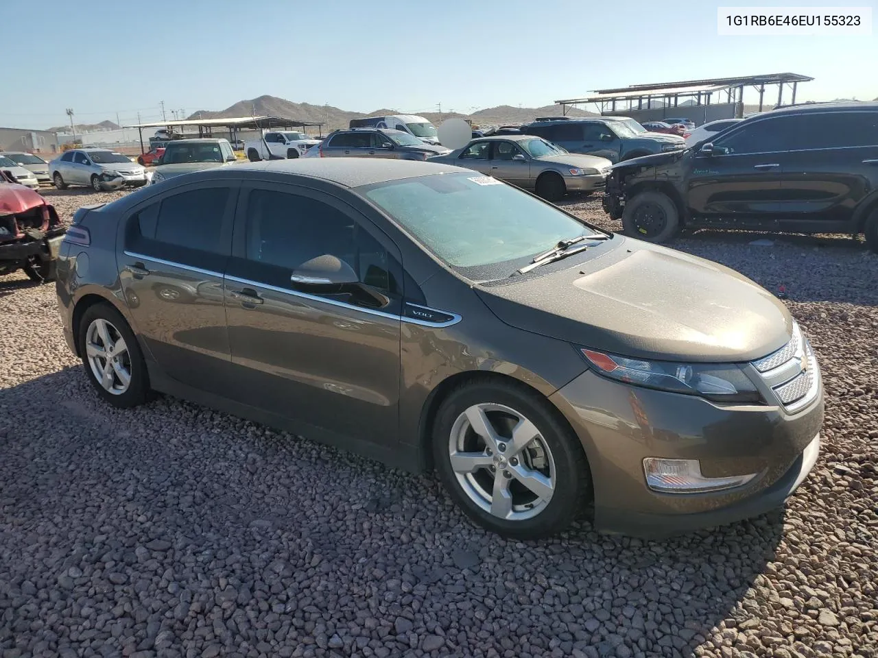 2014 Chevrolet Volt VIN: 1G1RB6E46EU155323 Lot: 66080364