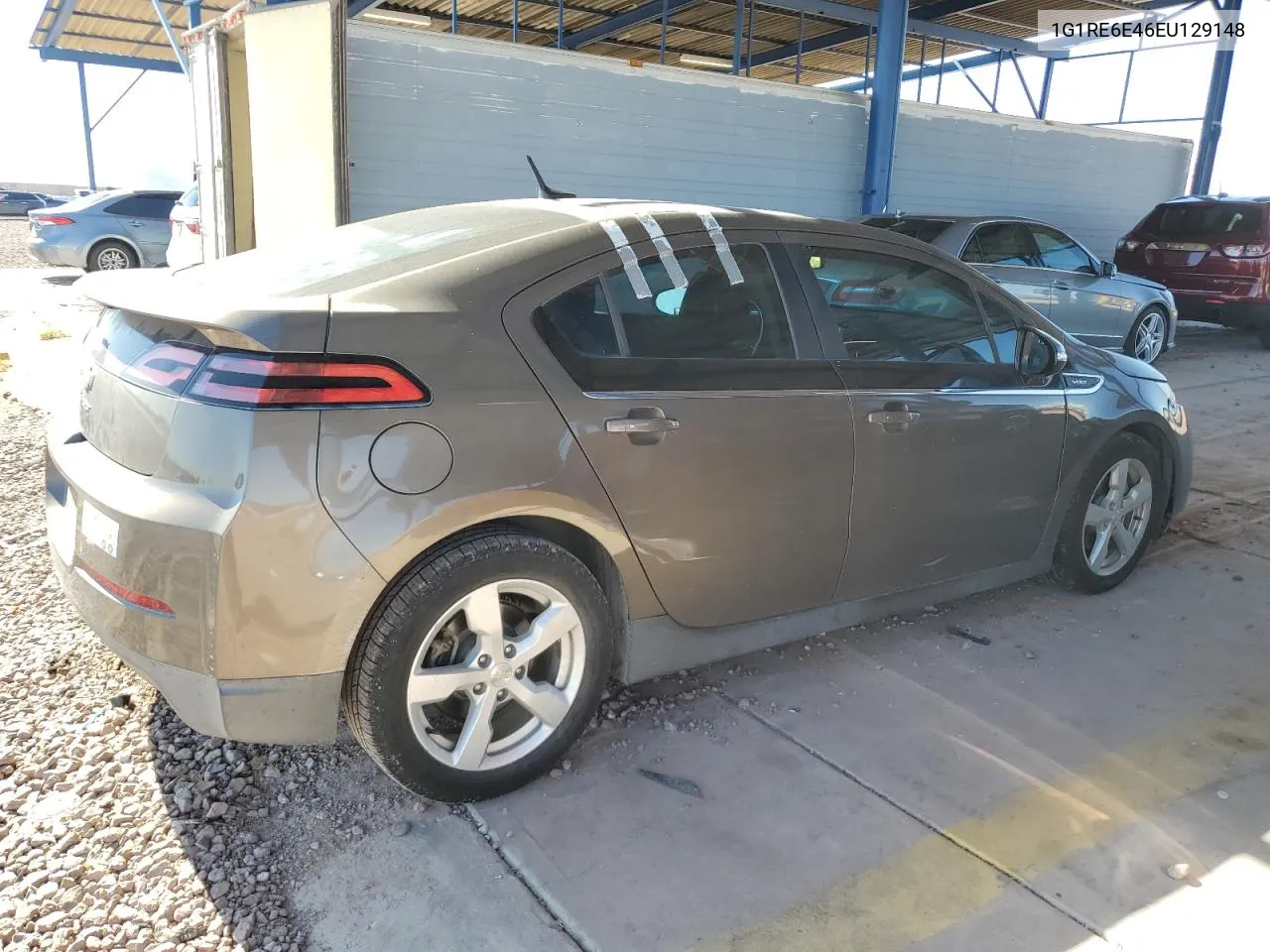 2014 Chevrolet Volt VIN: 1G1RE6E46EU129148 Lot: 68189314