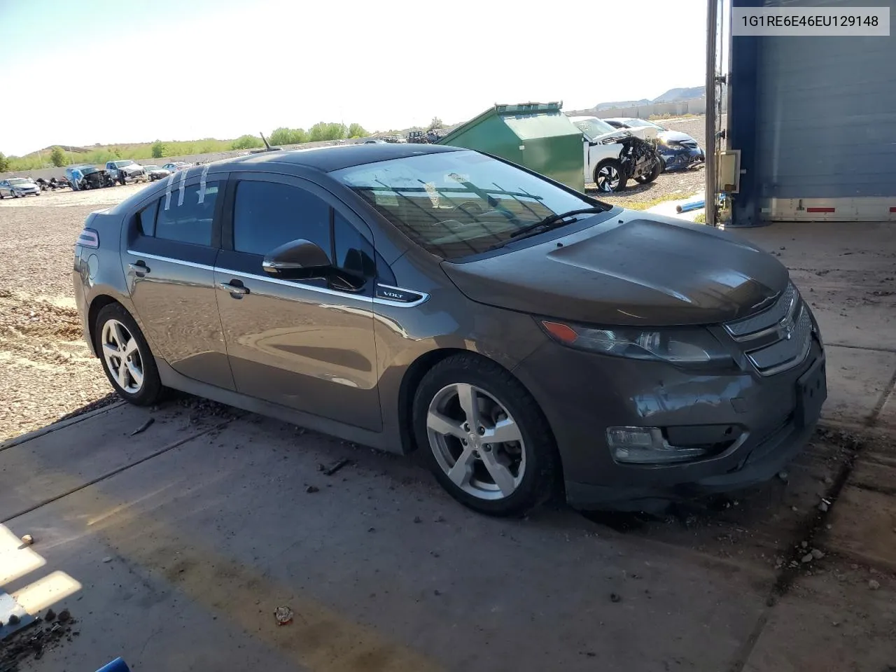 2014 Chevrolet Volt VIN: 1G1RE6E46EU129148 Lot: 68189314