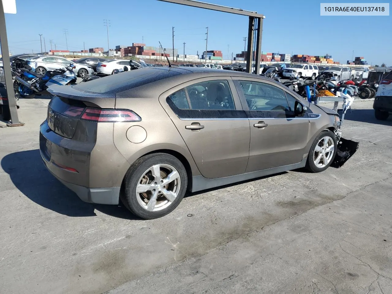 2014 Chevrolet Volt VIN: 1G1RA6E40EU137418 Lot: 70338834