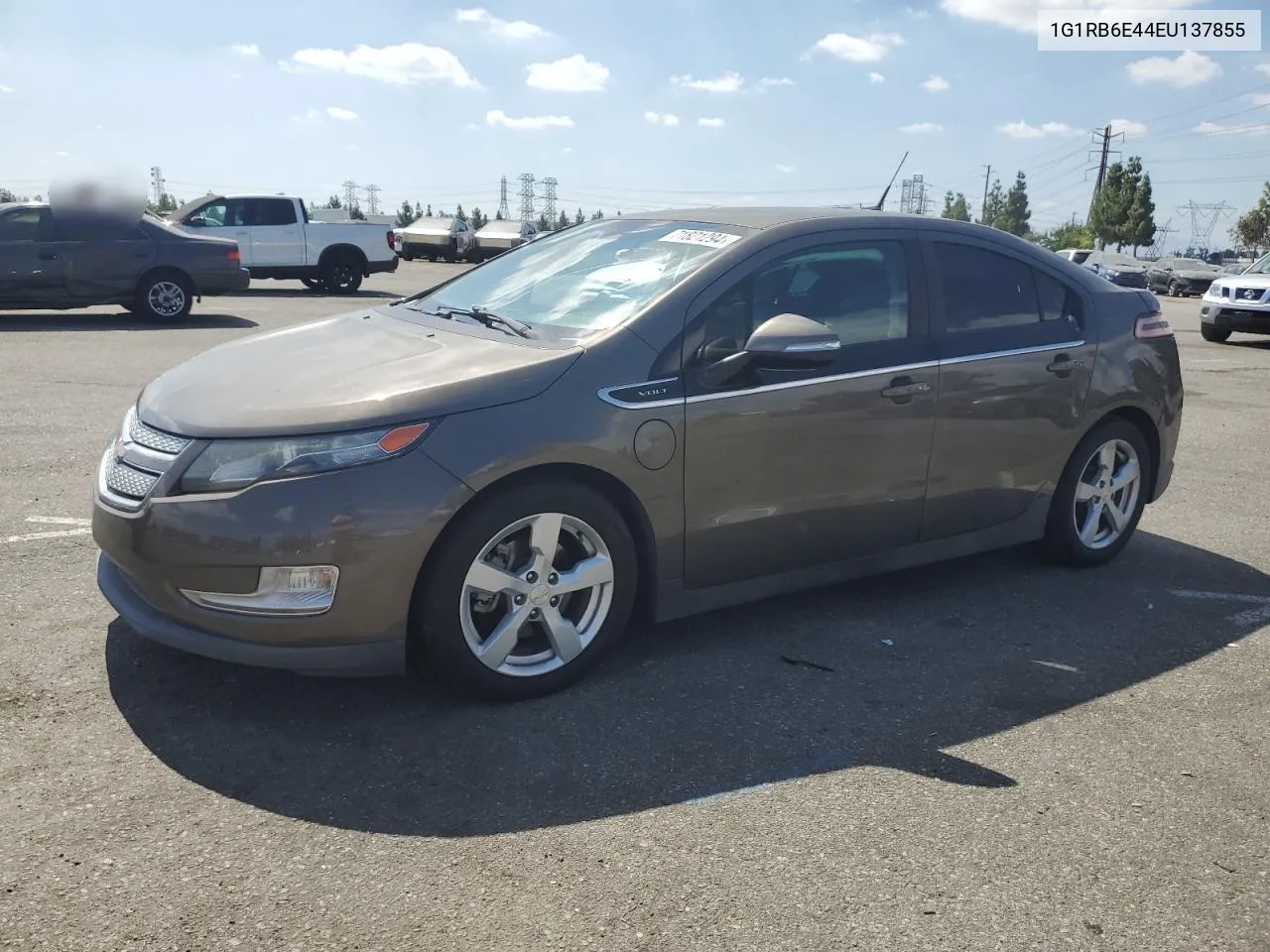 2014 Chevrolet Volt VIN: 1G1RB6E44EU137855 Lot: 71821294