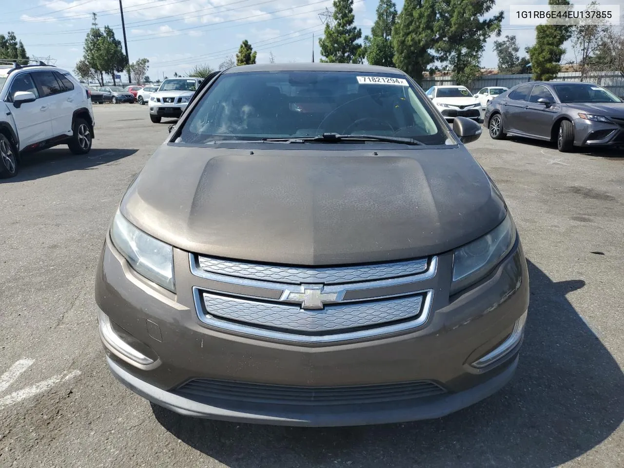 2014 Chevrolet Volt VIN: 1G1RB6E44EU137855 Lot: 71821294