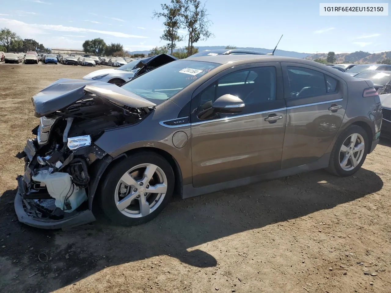 2014 Chevrolet Volt VIN: 1G1RF6E42EU152150 Lot: 72441584