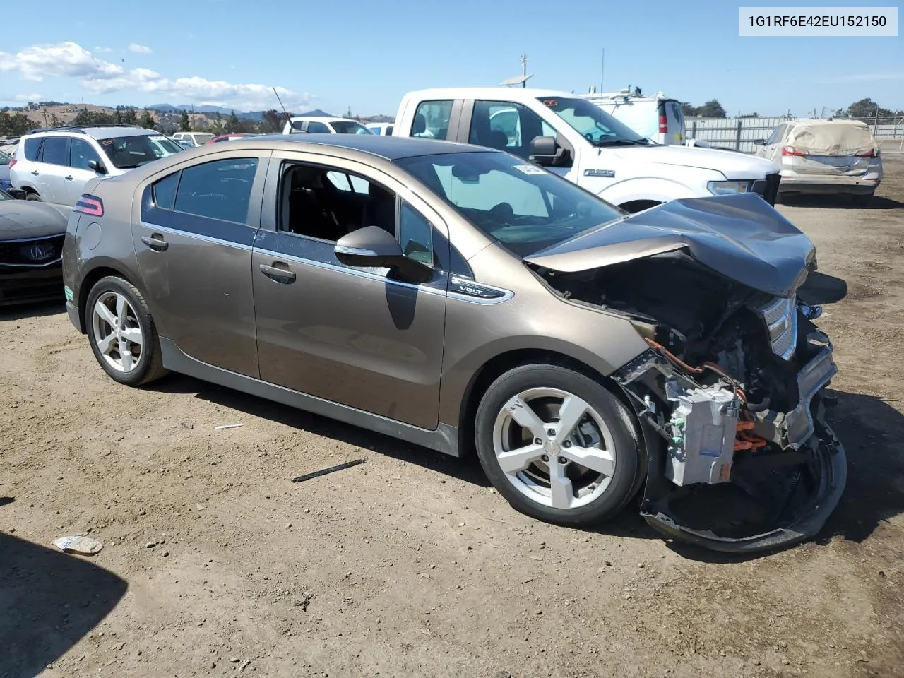 2014 Chevrolet Volt VIN: 1G1RF6E42EU152150 Lot: 72441584