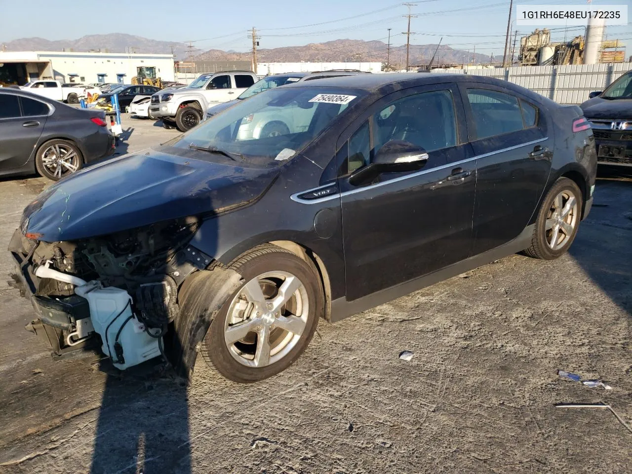 2014 Chevrolet Volt VIN: 1G1RH6E48EU172235 Lot: 75490364