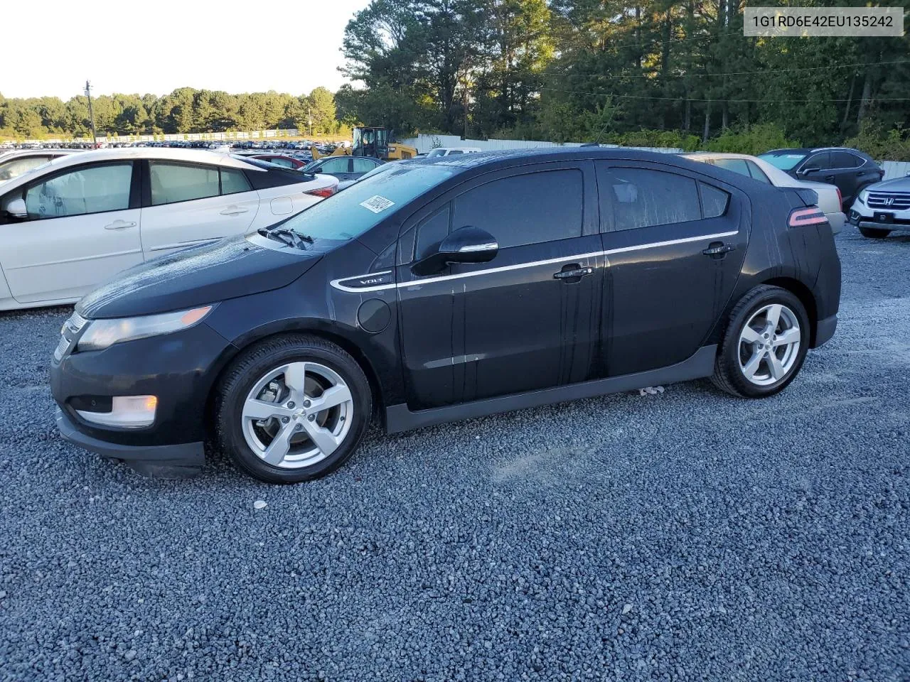 2014 Chevrolet Volt VIN: 1G1RD6E42EU135242 Lot: 75688424