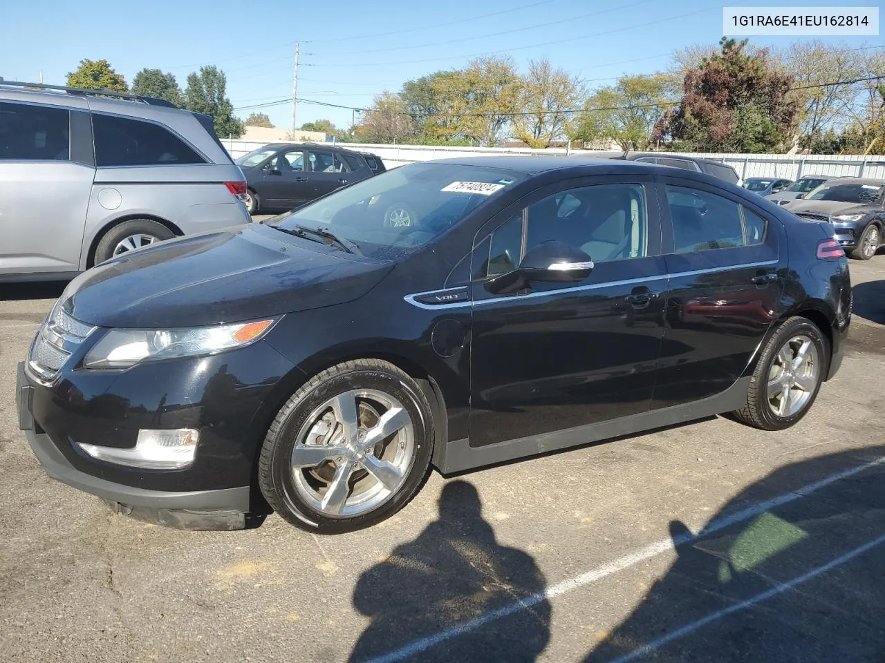 2014 Chevrolet Volt VIN: 1G1RA6E41EU162814 Lot: 75740824