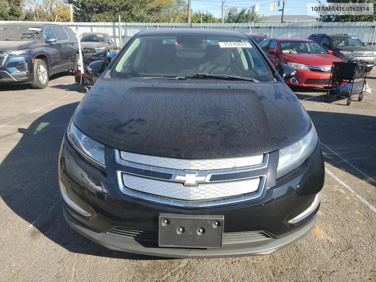 2014 Chevrolet Volt VIN: 1G1RA6E41EU162814 Lot: 75740824