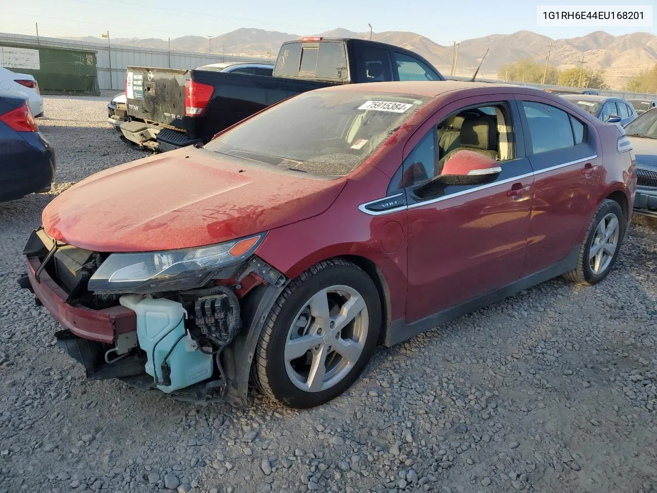 2014 Chevrolet Volt VIN: 1G1RH6E44EU168201 Lot: 75915384