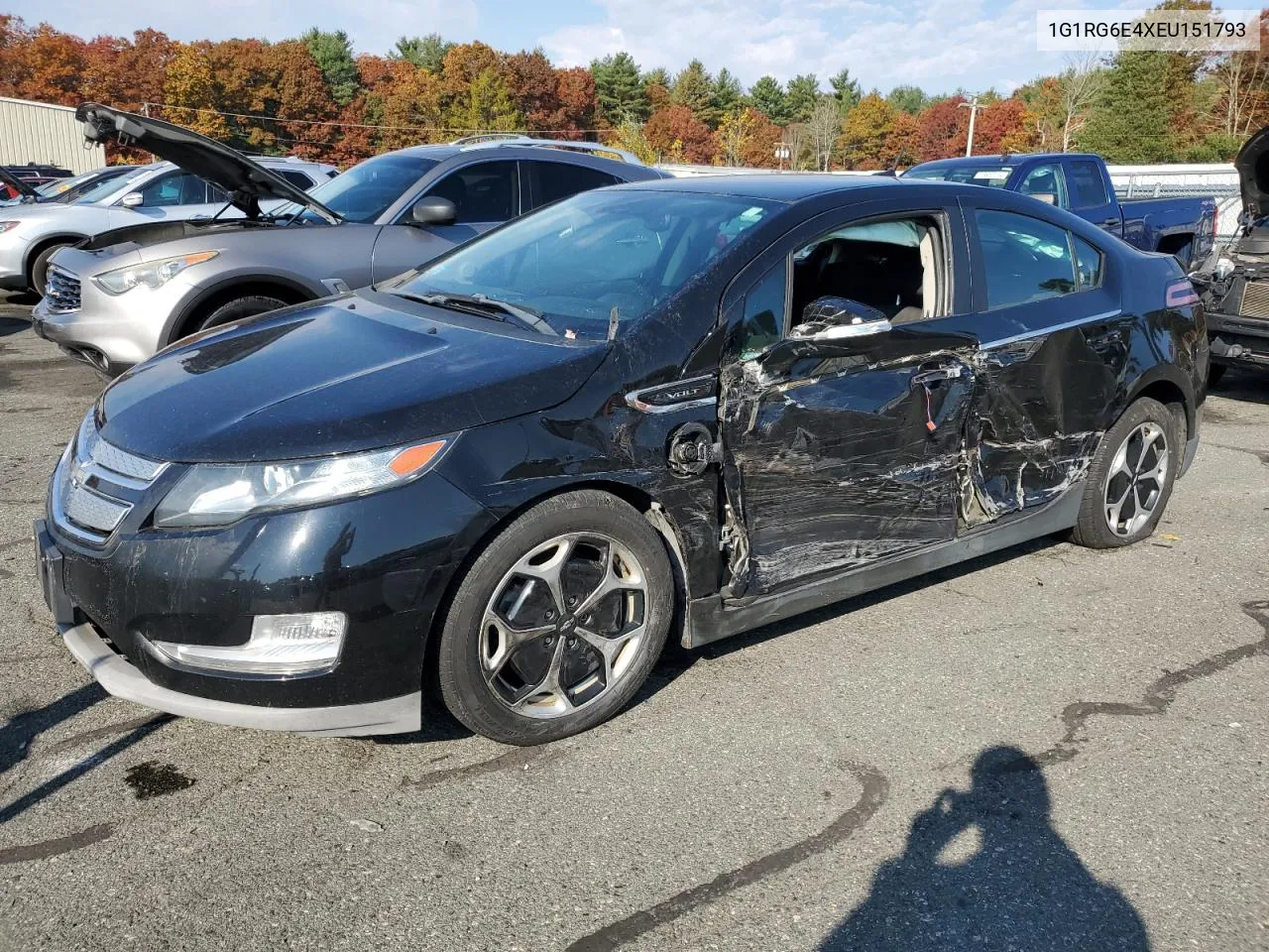 2014 Chevrolet Volt VIN: 1G1RG6E4XEU151793 Lot: 76747134