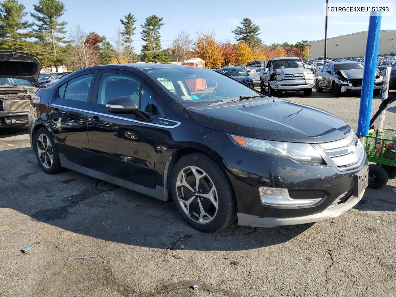 2014 Chevrolet Volt VIN: 1G1RG6E4XEU151793 Lot: 76747134