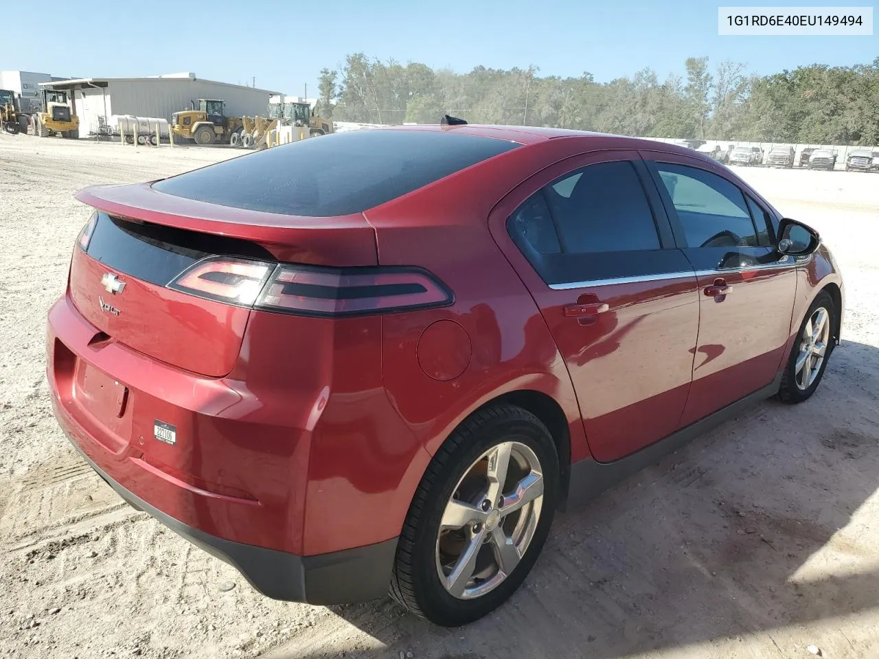 2014 Chevrolet Volt VIN: 1G1RD6E40EU149494 Lot: 77251904