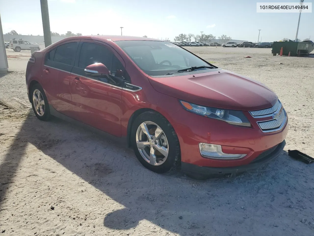 2014 Chevrolet Volt VIN: 1G1RD6E40EU149494 Lot: 77251904