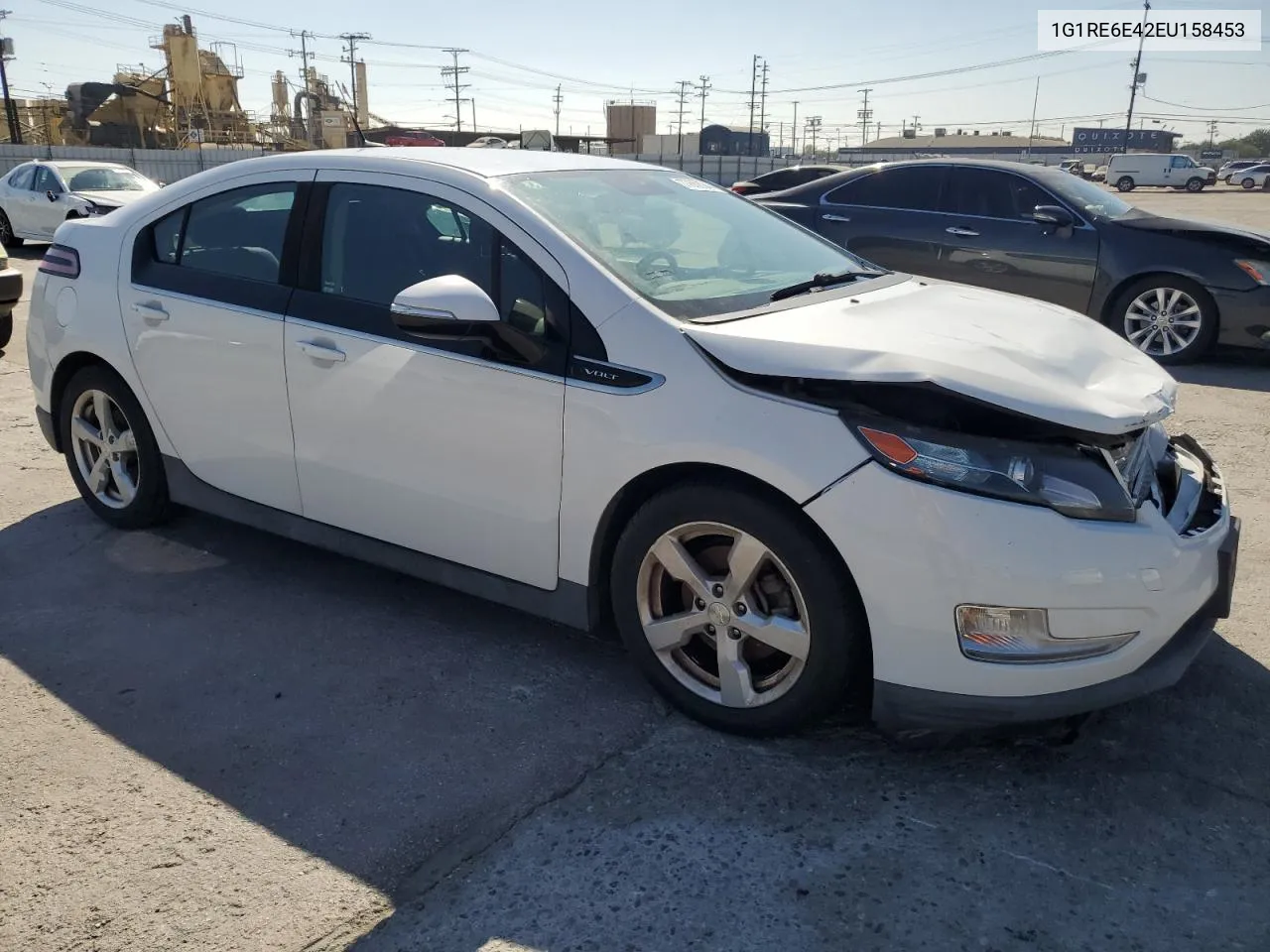 2014 Chevrolet Volt VIN: 1G1RE6E42EU158453 Lot: 77658944