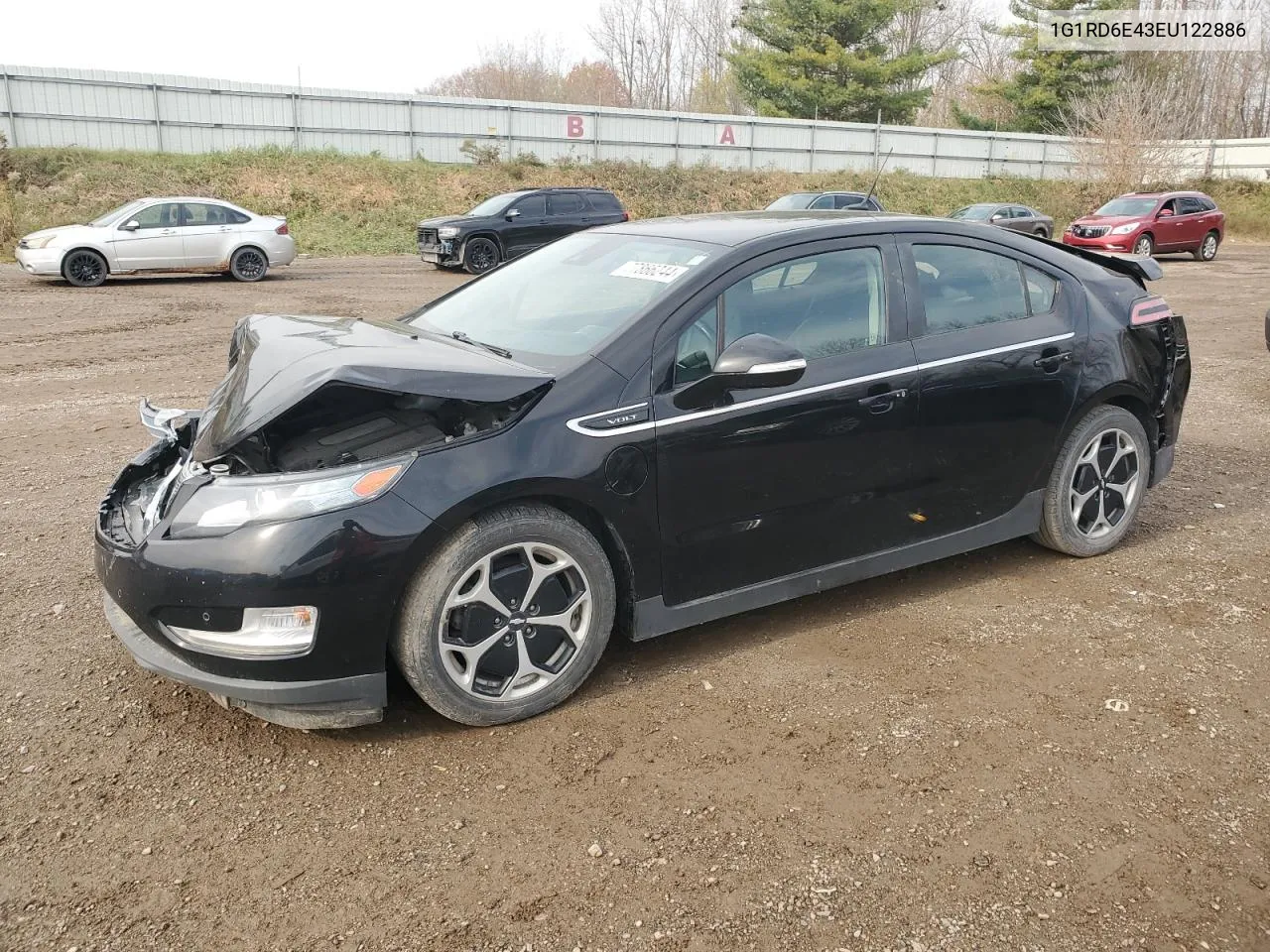 2014 Chevrolet Volt VIN: 1G1RD6E43EU122886 Lot: 77866244