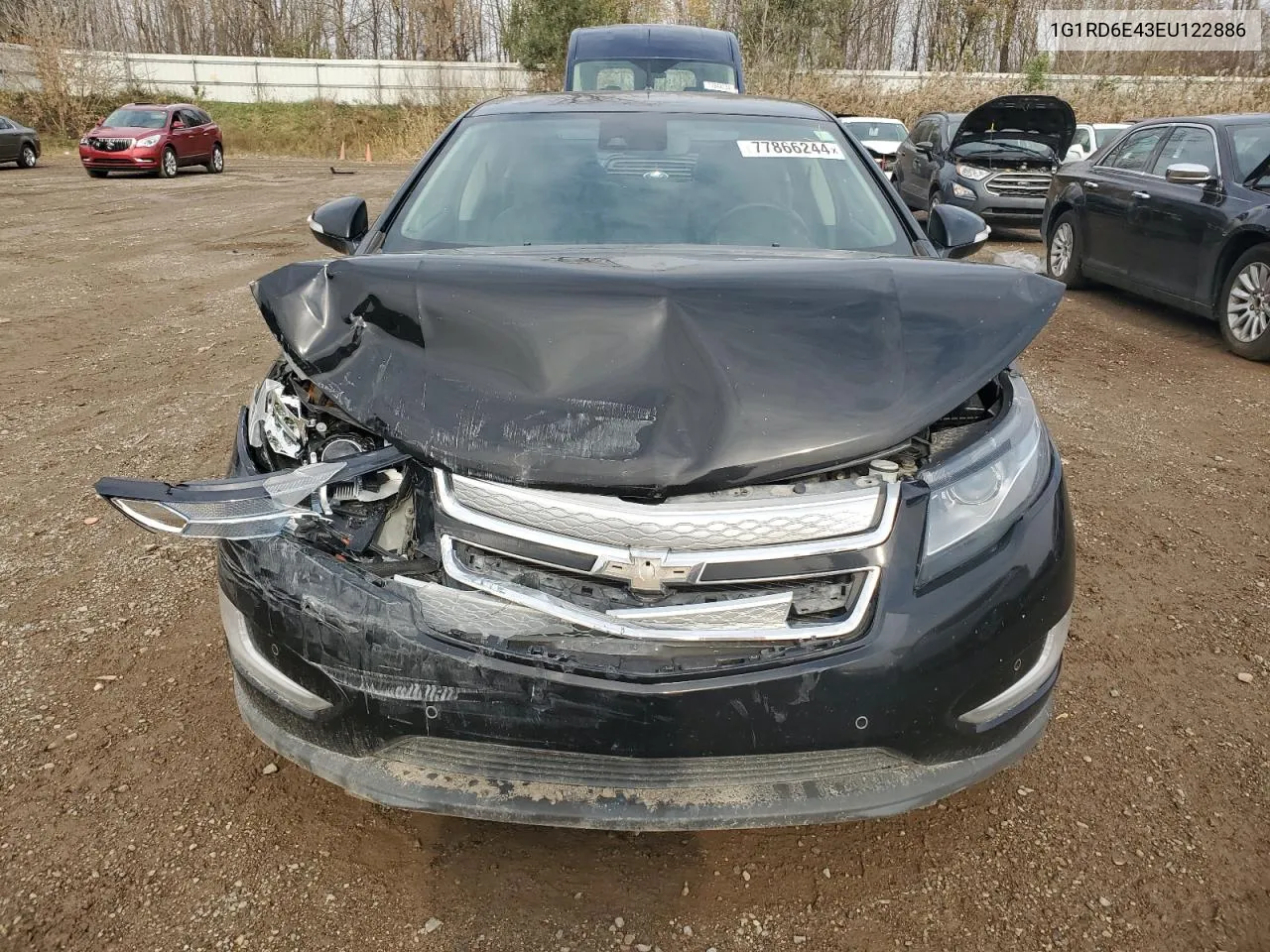 2014 Chevrolet Volt VIN: 1G1RD6E43EU122886 Lot: 77866244