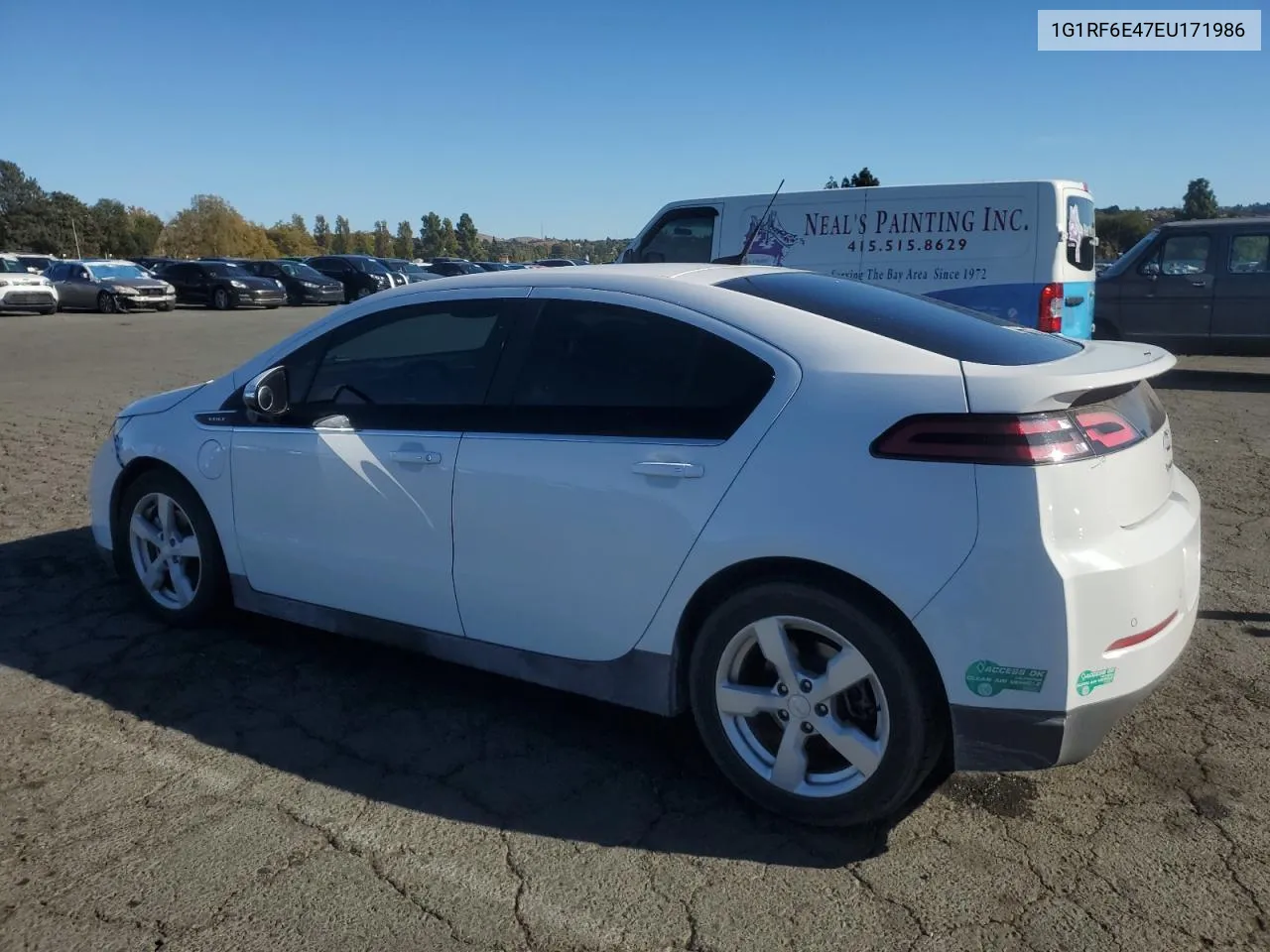 2014 Chevrolet Volt VIN: 1G1RF6E47EU171986 Lot: 78218684