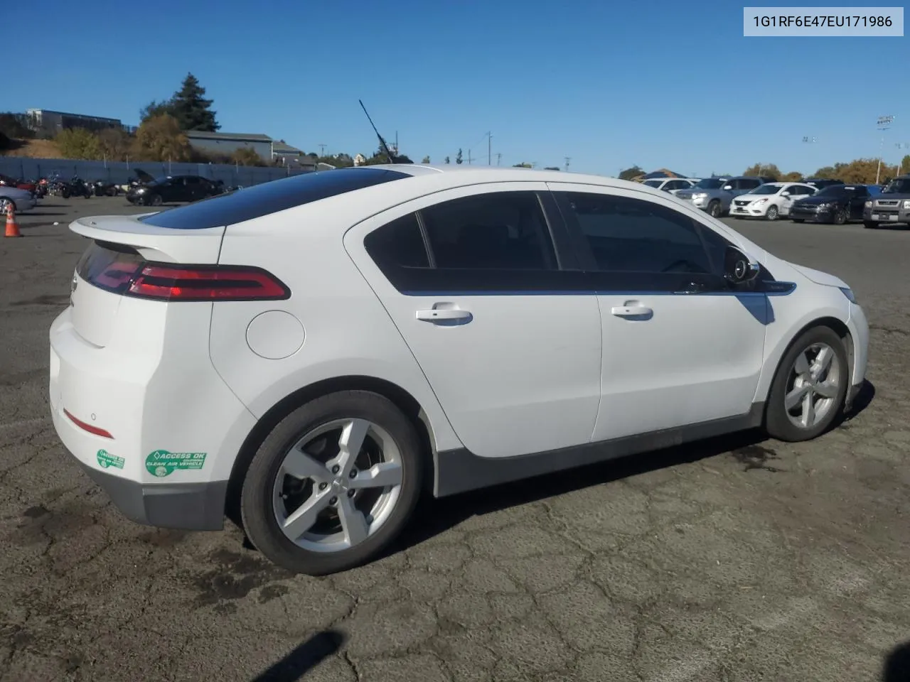 2014 Chevrolet Volt VIN: 1G1RF6E47EU171986 Lot: 78218684