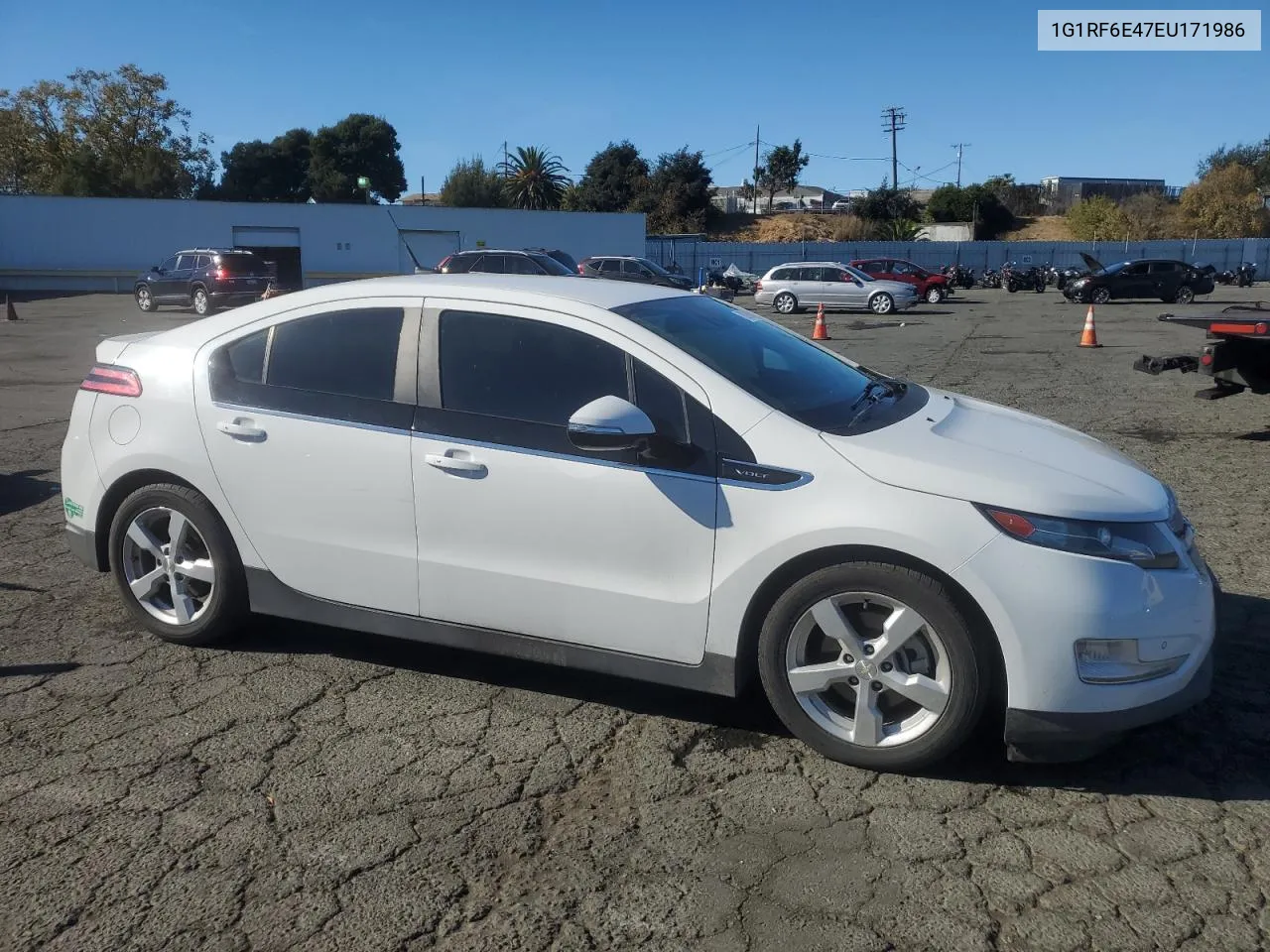 2014 Chevrolet Volt VIN: 1G1RF6E47EU171986 Lot: 78218684