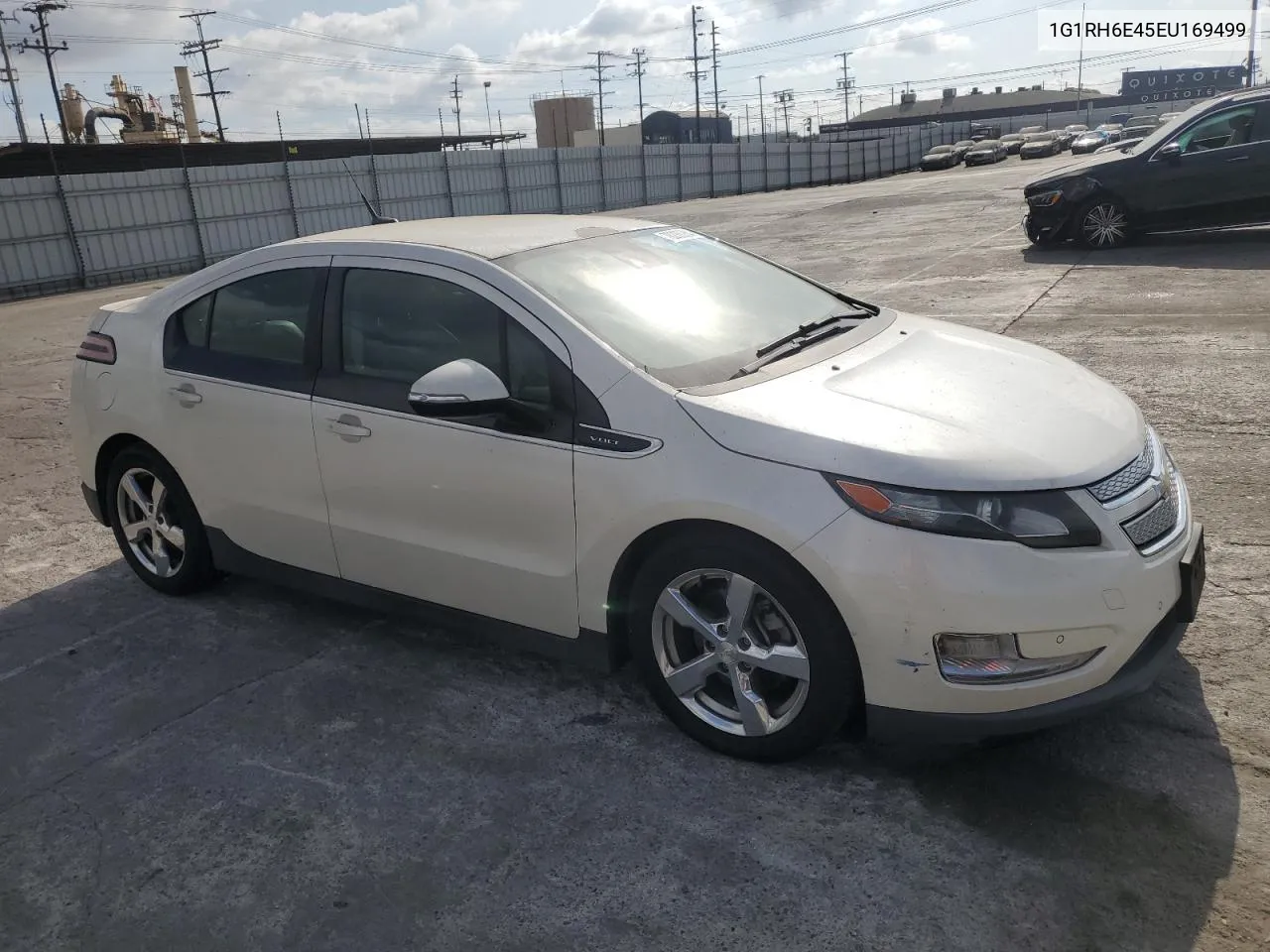 2014 Chevrolet Volt VIN: 1G1RH6E45EU169499 Lot: 78238284