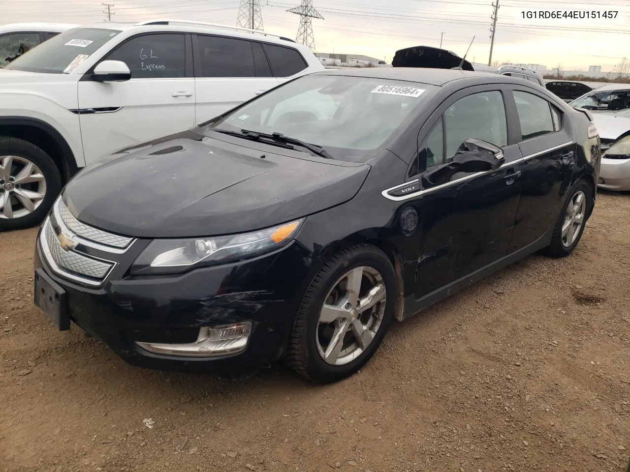 2014 Chevrolet Volt VIN: 1G1RD6E44EU151457 Lot: 80516964