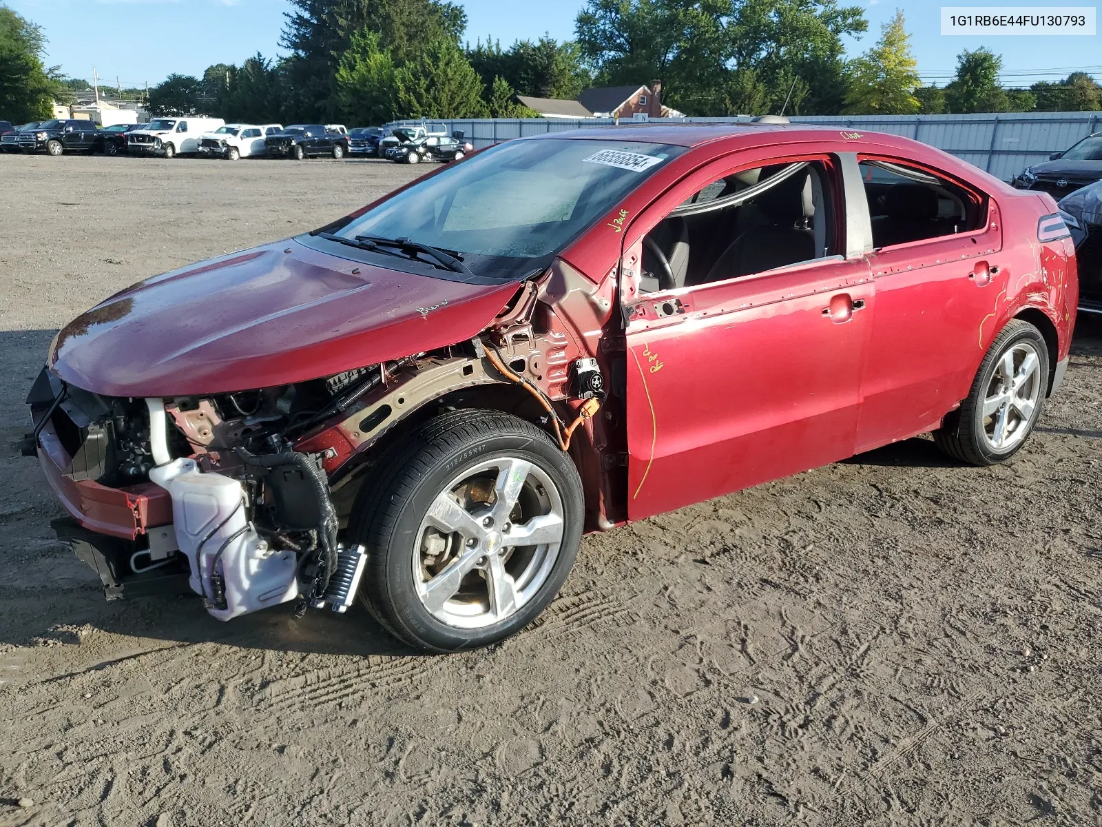 2015 Chevrolet Volt VIN: 1G1RB6E44FU130793 Lot: 66556854