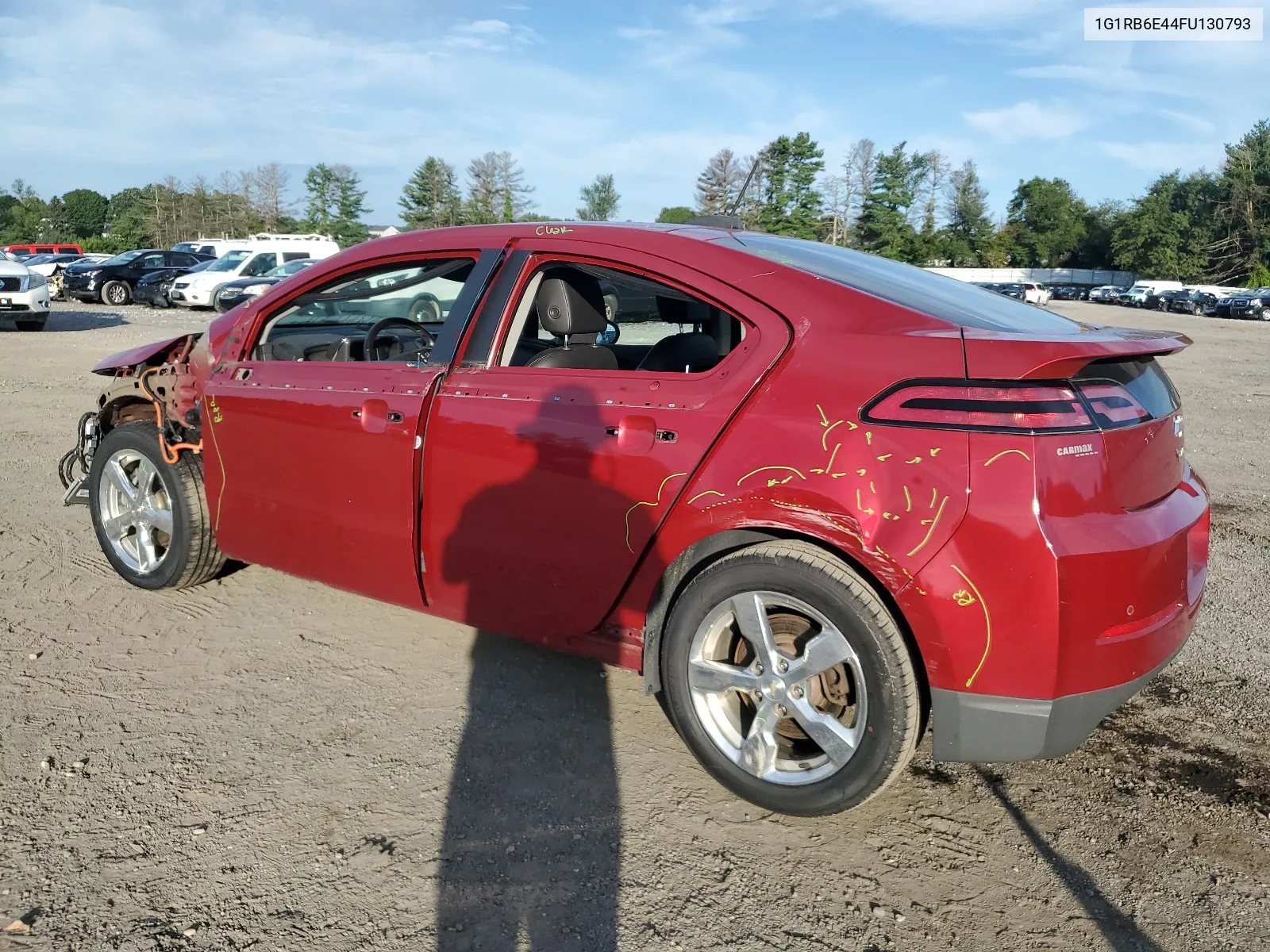 2015 Chevrolet Volt VIN: 1G1RB6E44FU130793 Lot: 66556854