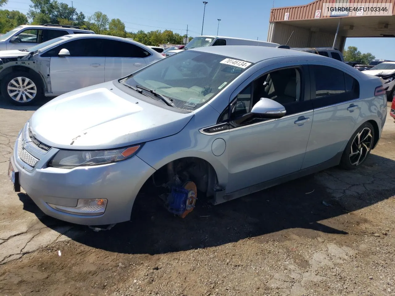 2015 Chevrolet Volt VIN: 1G1RD6E46FU103346 Lot: 70145134