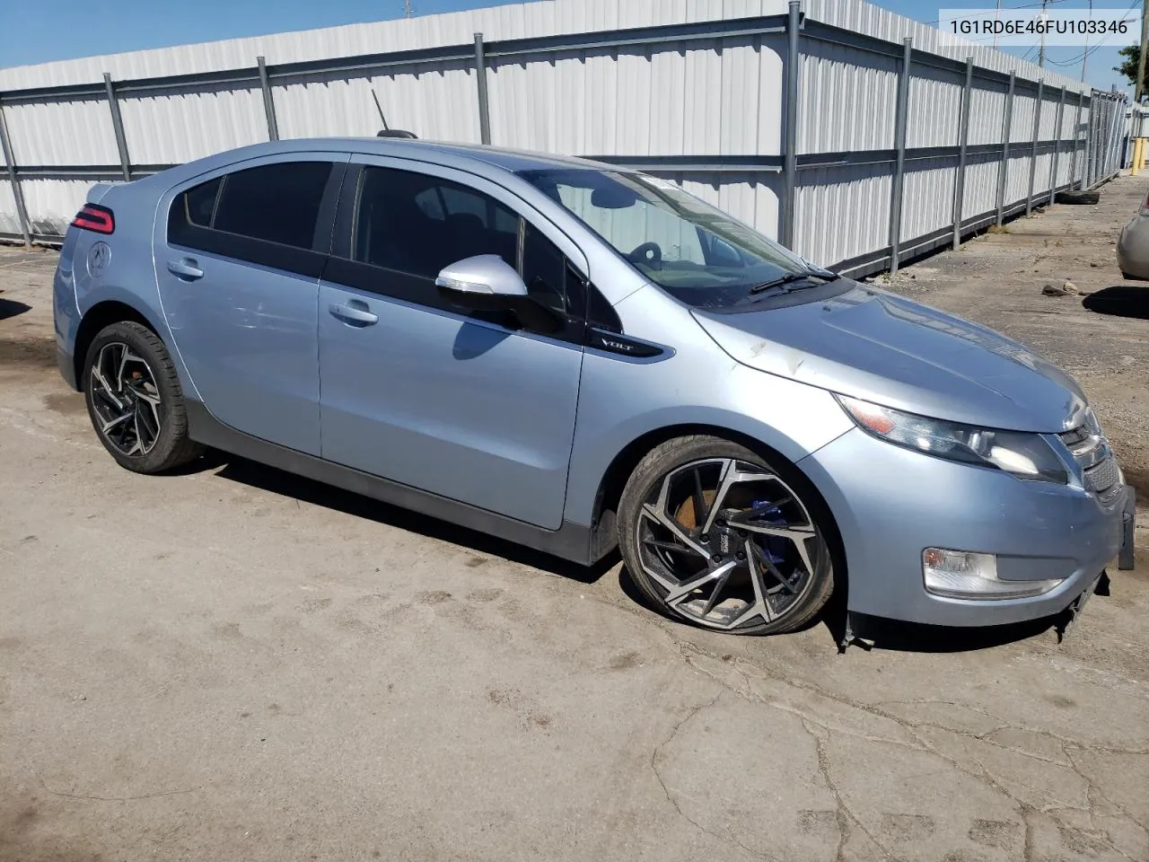 2015 Chevrolet Volt VIN: 1G1RD6E46FU103346 Lot: 70145134