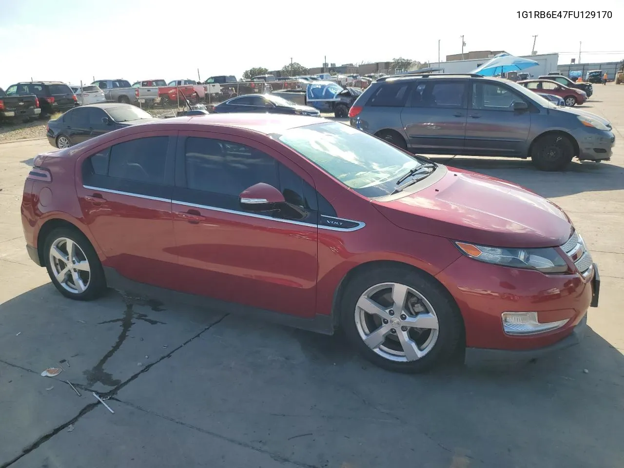 2015 Chevrolet Volt VIN: 1G1RB6E47FU129170 Lot: 71009464