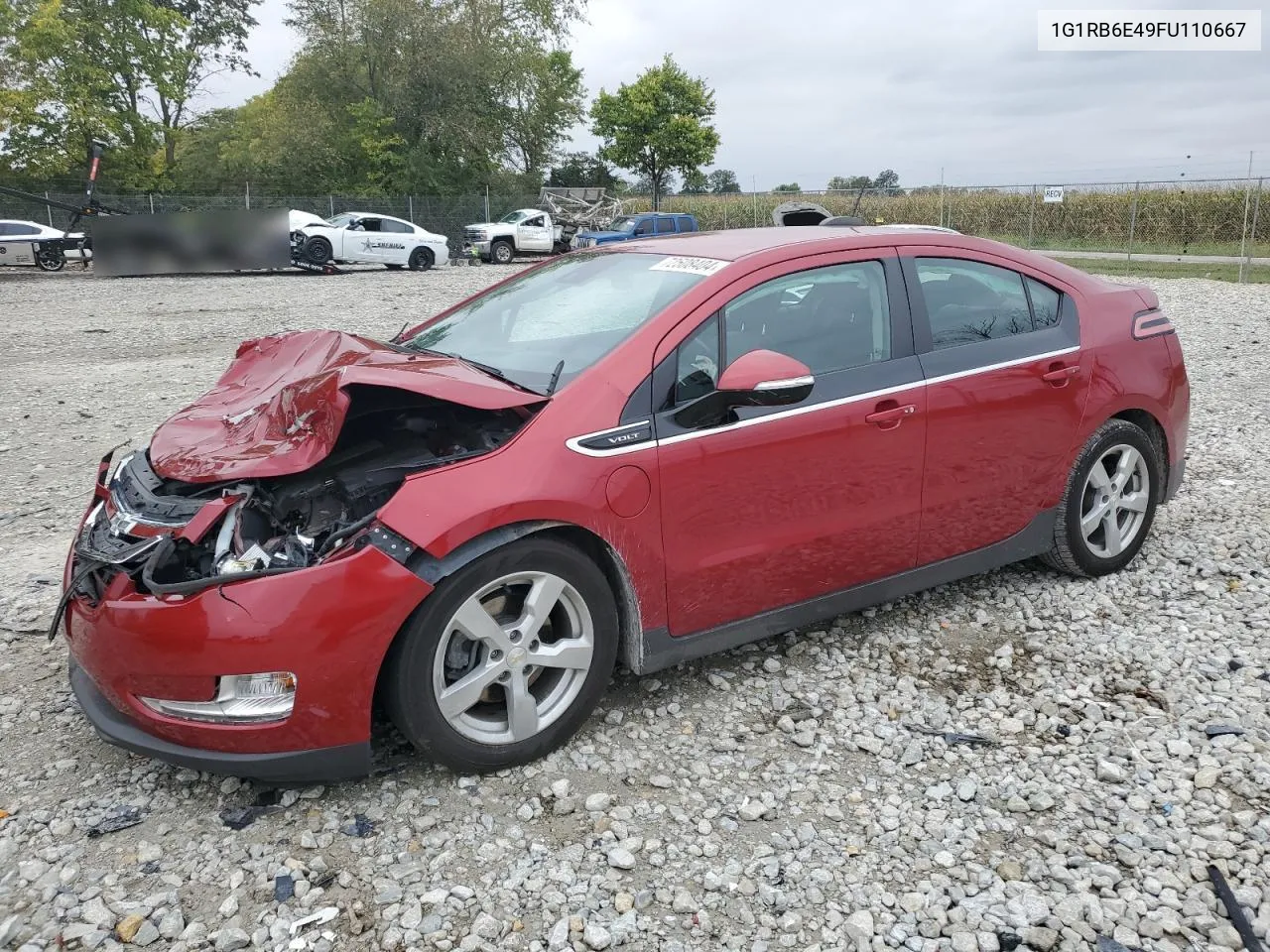 2015 Chevrolet Volt VIN: 1G1RB6E49FU110667 Lot: 72508404