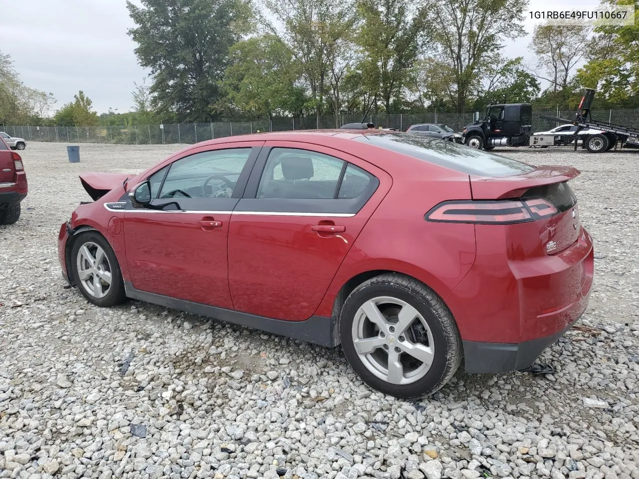 2015 Chevrolet Volt VIN: 1G1RB6E49FU110667 Lot: 72508404