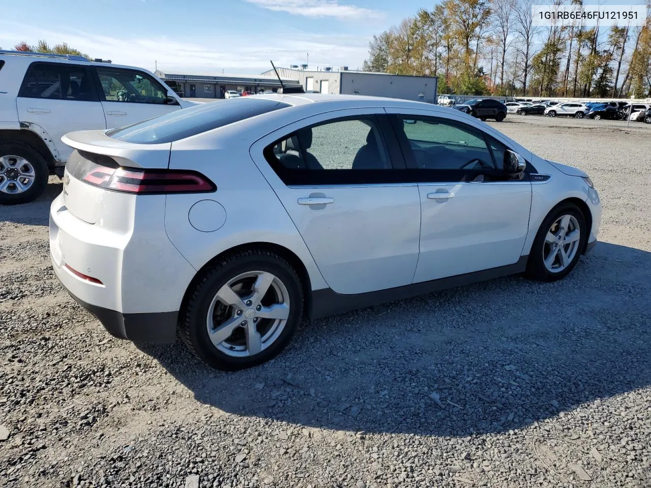 2015 Chevrolet Volt VIN: 1G1RB6E46FU121951 Lot: 73530154