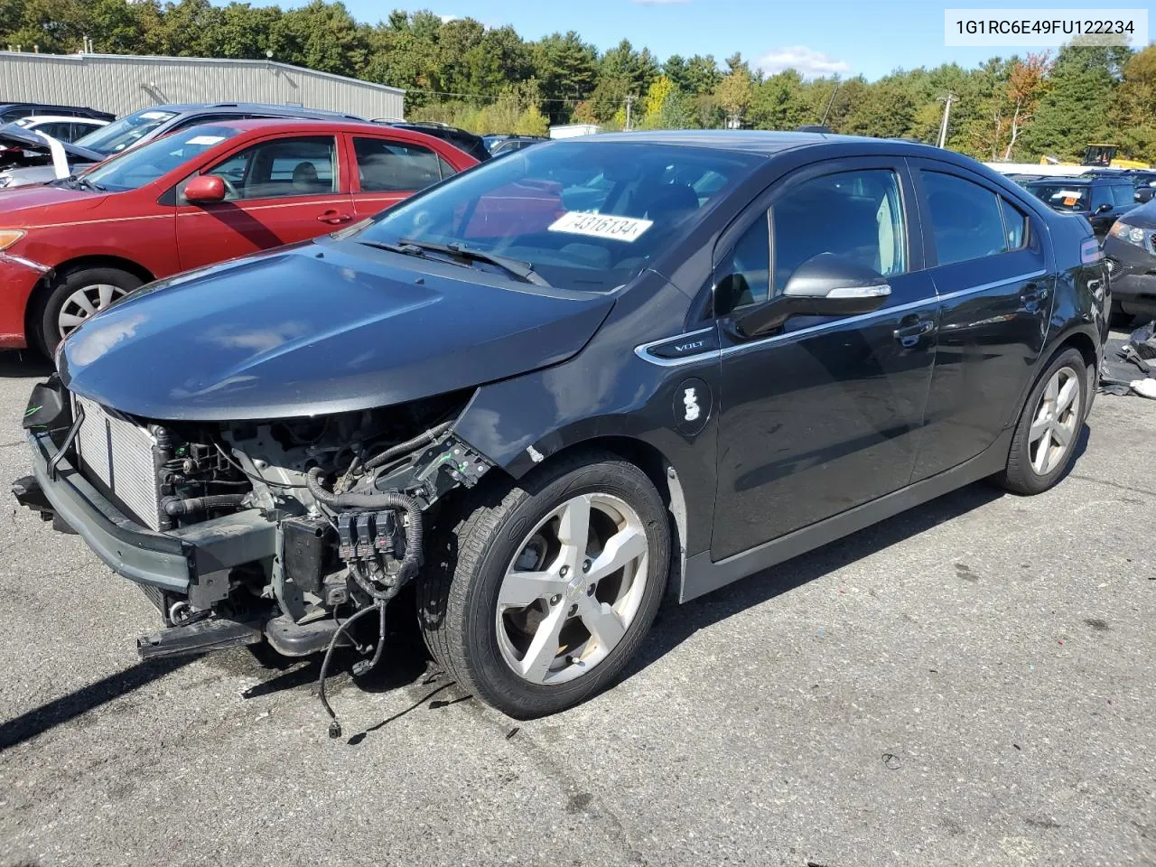 2015 Chevrolet Volt VIN: 1G1RC6E49FU122234 Lot: 74316134