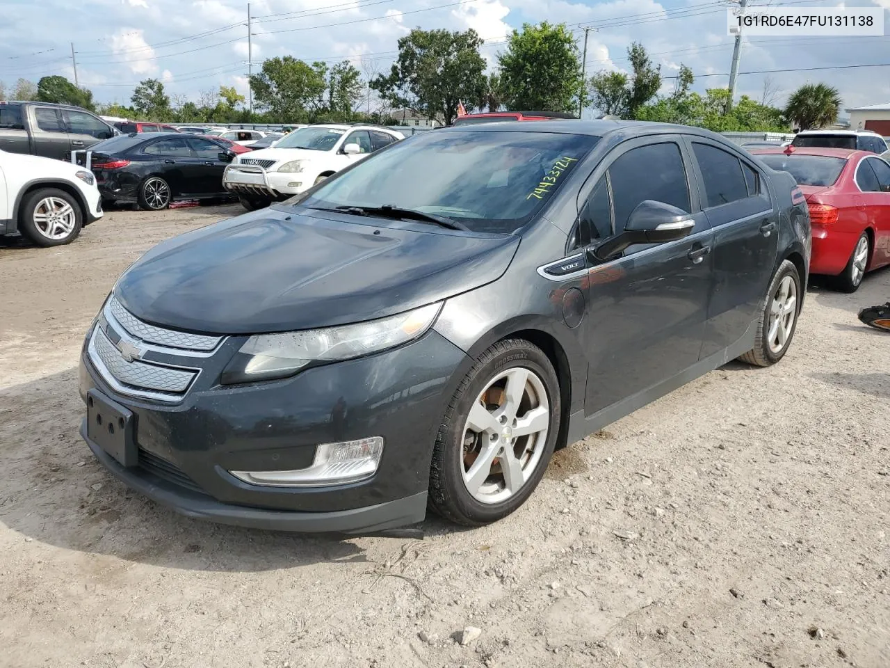 2015 Chevrolet Volt VIN: 1G1RD6E47FU131138 Lot: 74433724