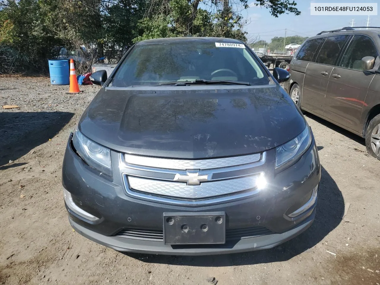 2015 Chevrolet Volt VIN: 1G1RD6E48FU124053 Lot: 74780974