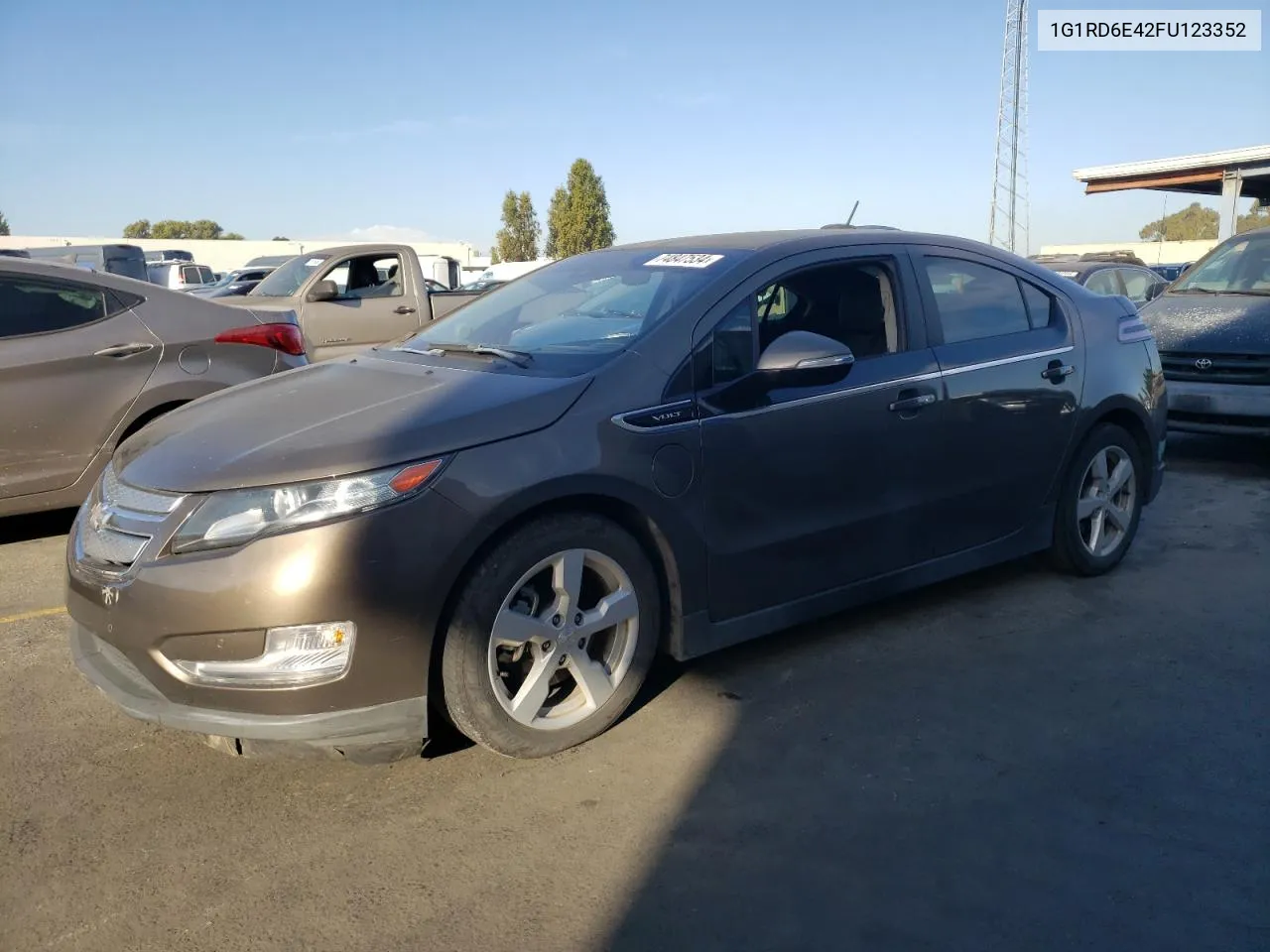 2015 Chevrolet Volt VIN: 1G1RD6E42FU123352 Lot: 74847534