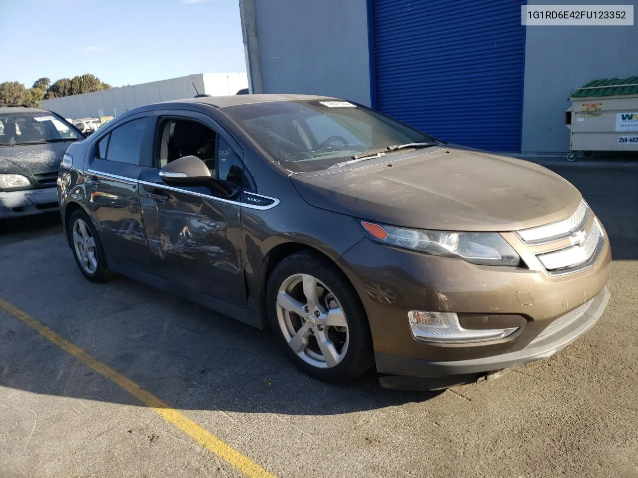 2015 Chevrolet Volt VIN: 1G1RD6E42FU123352 Lot: 74847534