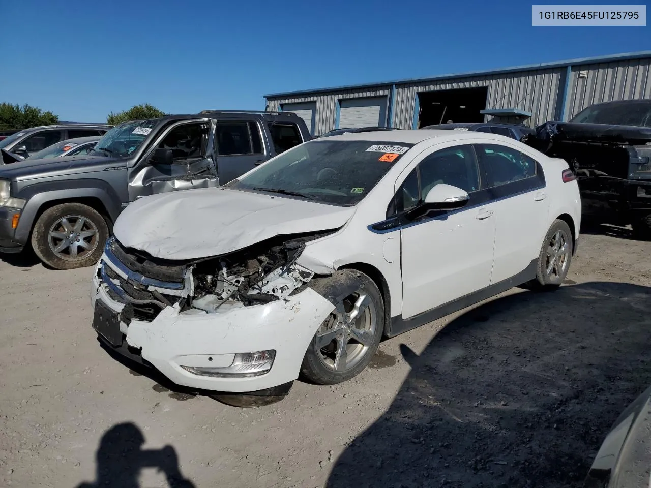 2015 Chevrolet Volt VIN: 1G1RB6E45FU125795 Lot: 75067124