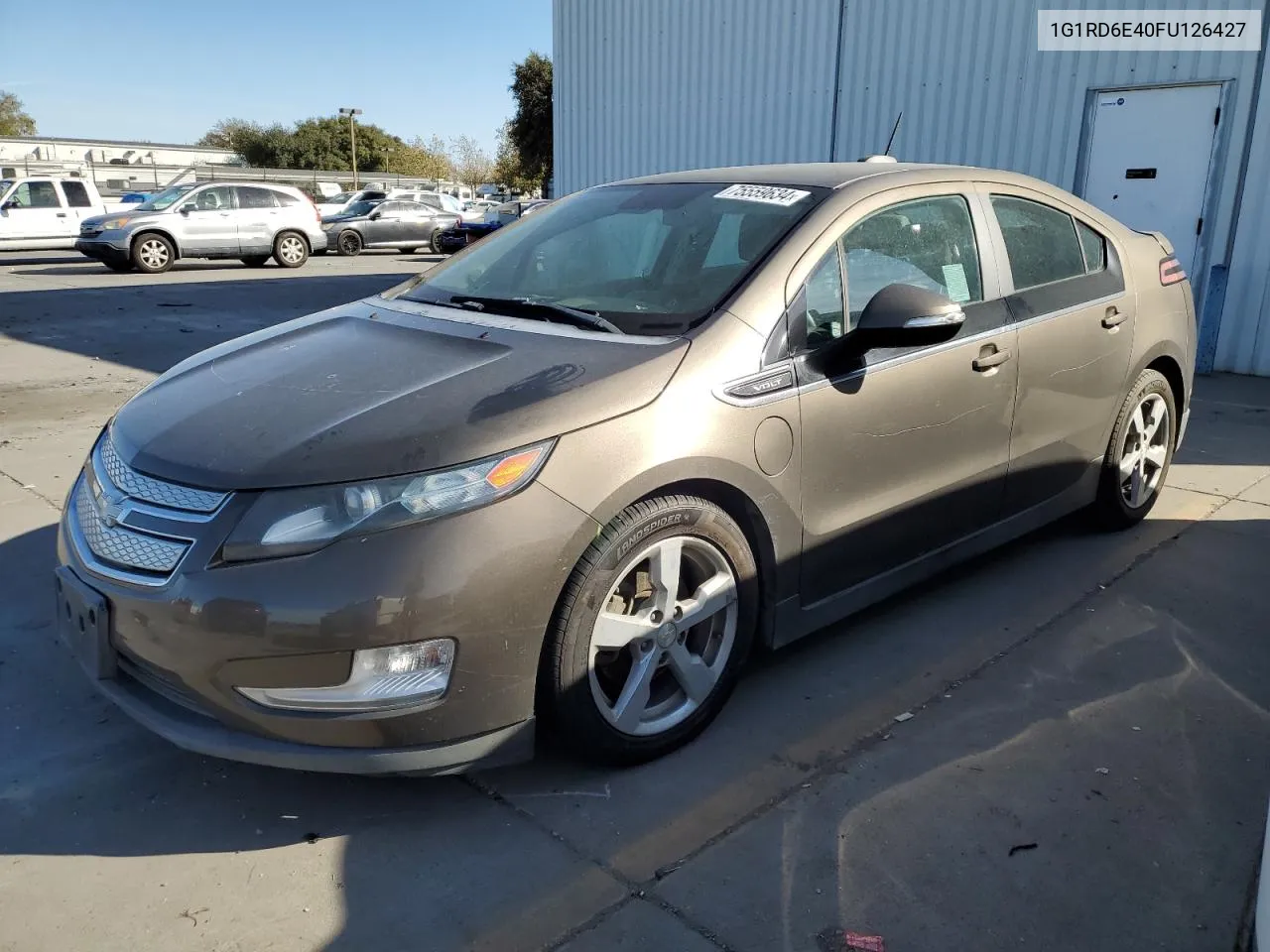 2015 Chevrolet Volt VIN: 1G1RD6E40FU126427 Lot: 75559634