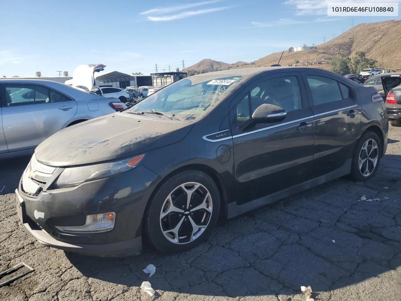 2015 Chevrolet Volt VIN: 1G1RD6E46FU108840 Lot: 75736514